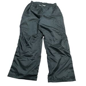 Columbia Omni Tech Mens Windbreaker Rain Pants Black Mesh Lined Packable Size XL